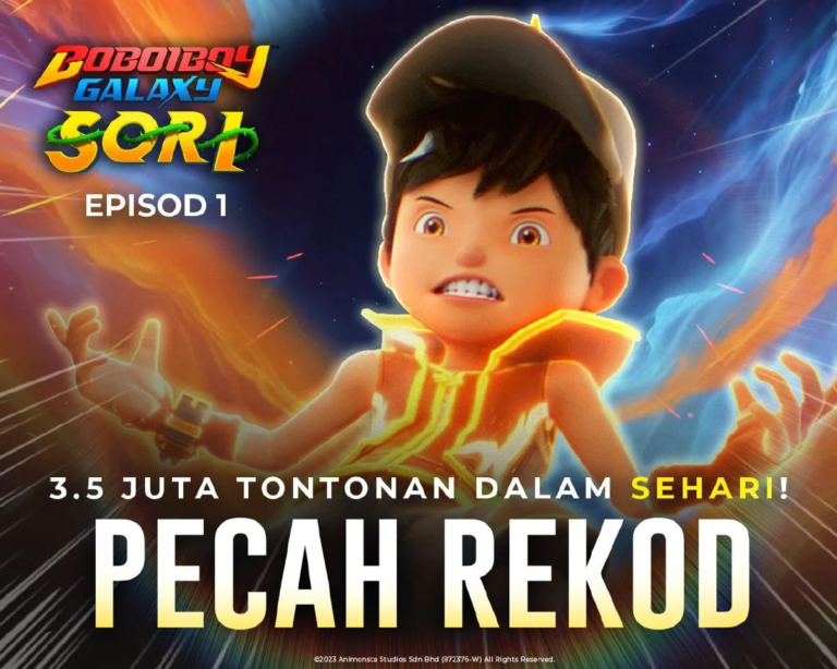 Wow, BoBoiBoy Galaxy SOR! Episod pertama cecah 3.5 juta tontonan dalam satu hari . tak sabar nak tengok!