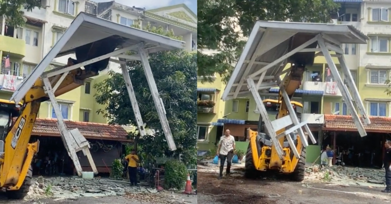 Pondok Terpaksa Dirobohkan oleh Majlis Perbandaran Seberang Perai