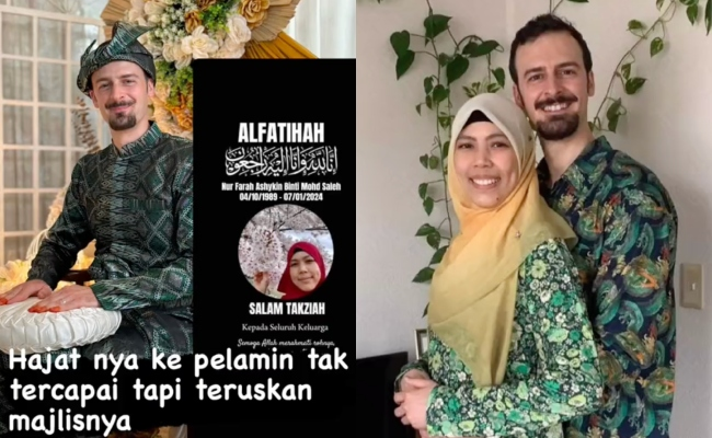 Memilih untuk bersendirian di atas pelamin selepas kehilangan isteri tercinta.