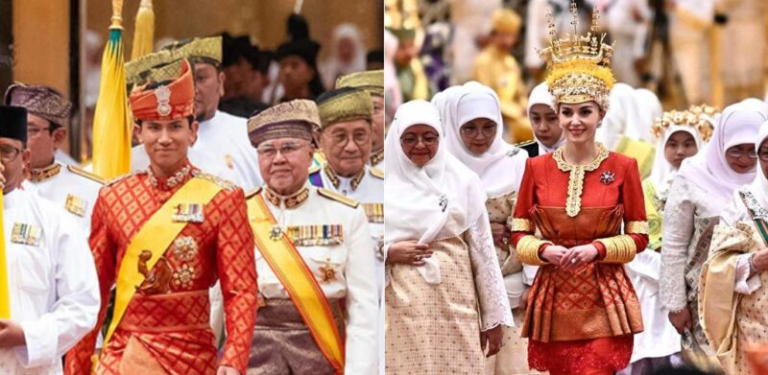 Istiadat Berbedak Pengantin Diraja yang gemilang