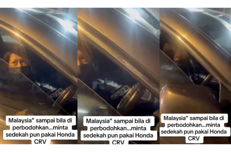 Peminta Sedekah Kantoi Bawa Kereta Honda, Tapi Dakwa Konon Kawan Punya Kereta