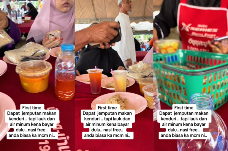 “Kenduri Sambil Meniaga!”-  Jemputan Makan Tapi Bayar Lauk & Air – ‘Nasi Je Percuma'”