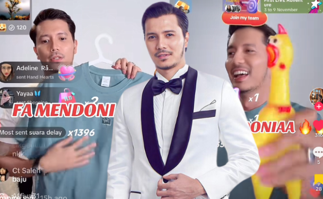 Fattah Amin ‘Meletup’! Baju Eksklusif Laris Dalam 2 Minit Sahaja