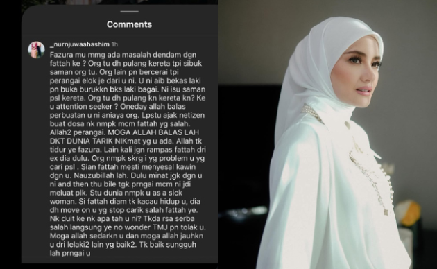 Fazura Kesal Dituduh Beremosi Terhadap Fattah: ‘Saya Tidak Akan Memaafkan Fitnah dan Cercaan Anda’