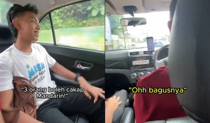 “Uncle Grab Terkejut! Lelaki Melayu Fasih Borak Mandarin, Siap Gurau Pasal Nombor Ekor”