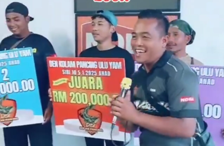 “Remaja 16 Tahun Jadi Jutawan Muda, Menang RM200,000 Dalam Pertandingan Memancing”