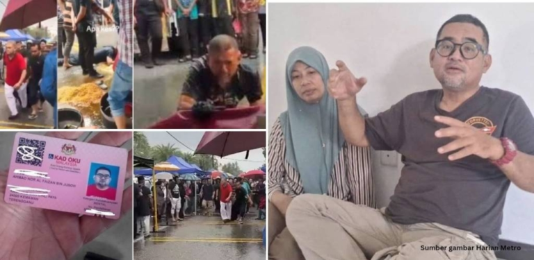 “Dihumban & Disimbah Mi Goreng Panas” – OKU Dibelasah Teruk di Pasar Pagi Kemaman