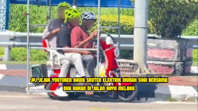 JPJ Melaka Cari YouTuber Skuter Elektrik Diubahsuai, Langgar Undang-Undang