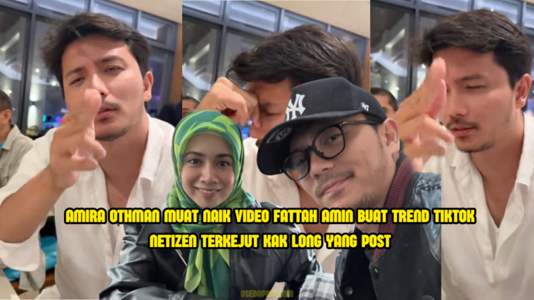 Amira Othman kongsi video Fattah Amin buat trend TikTok di restorannya. Netizen tak sangka ‘Kak Long’ selamba up content ‘dugem’ macam tu!