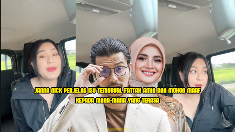 Janna Nick Beri Penjelasan Isu Fazura, Tampil Mohon Maaf