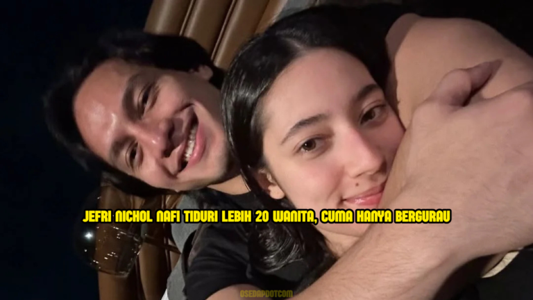Jefri Nichol Hanya Bergurau, Bersumpah Tidak Pernah Meniduri Lebih 20 Wanita