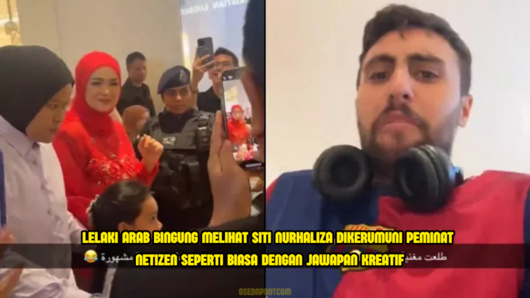 Pak Arab Bingung Siapa Siti Nurhaliza, Netizen Pula Buat Hal Dengan Jawapan ‘Merapu’