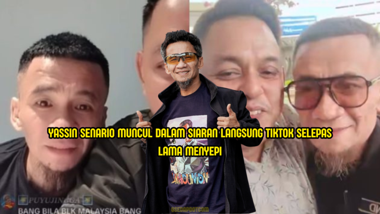 Yassin Senario Kembali Muncul Di TikTok Live, Peminat Teruja