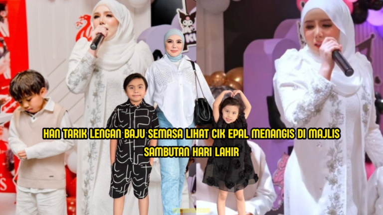 Bahasa Tubuh Han Anak Sulung Cik Epal Tarik Perhatian, Netizen Harap Dapatkan Terapi