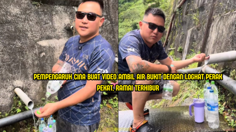 Loghat Perak Pekat Dalam Video Air Bukit Cuit Hati Netizen