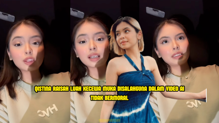 Sekian Lama Bersabar Qistina Raishah Luah Rasa Terkilan Tentang Gambar Beliau Yang Disunting dan Dijual Dengan Harga RM10