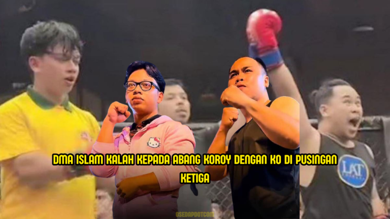 DMA Islam Tumbang Di Tangan Abang Koroy Di The Cage