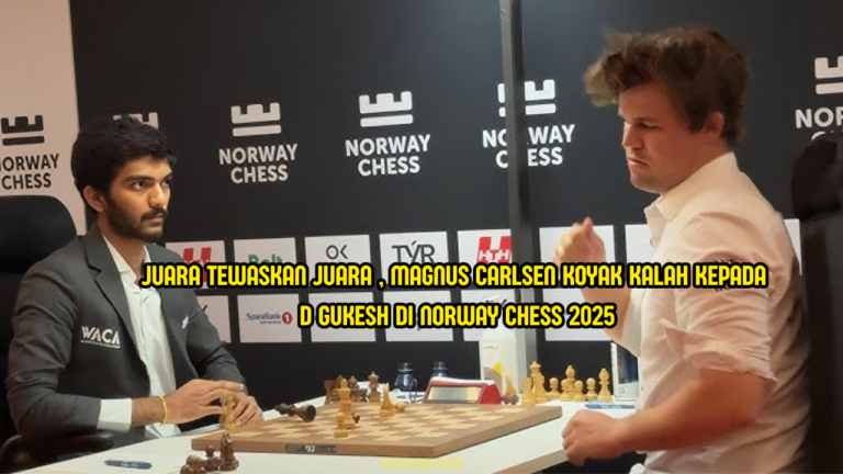 Juara Chess Dunia Magnus Carlsen ‘Koyak’ Lepas Kalah Dengan Pemain India 19 Tahun