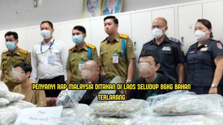 Penyanyi Rap Malaysia Ditahan Di Laos, Sorok 86kg Ganja Dalam Enam Bagasi