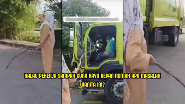  Wanita Tengking & Halau Pekerja Sampah Dikecam Netizen
