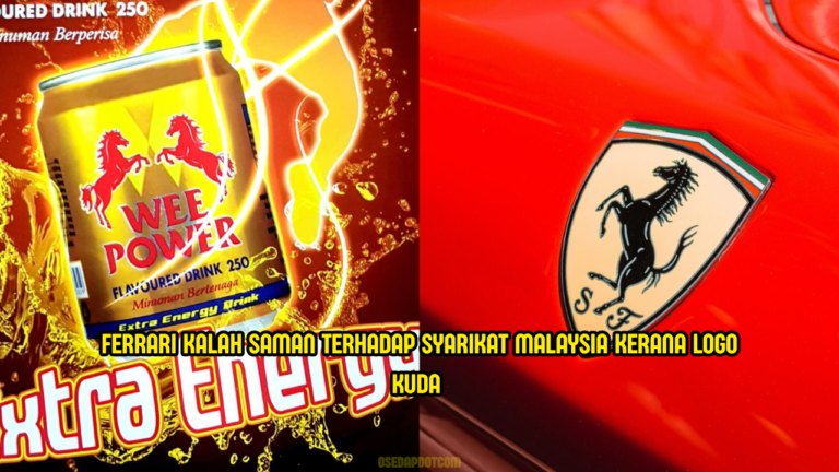 Ferrari Kalah Saman Terhadap Syarikat Minuman Tenaga Malaysia Guna Logo Kuda