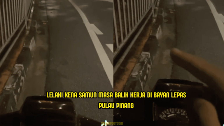 “Tu Duit Minyak Aku!” – Lelaki Trauma Kena Samun Lepas Balik Kerja