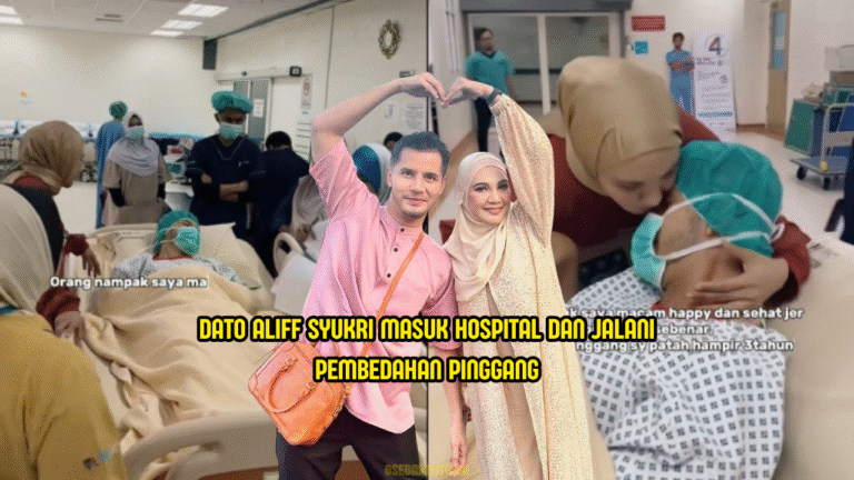 Aliff Syukri Akhirnya Bedah Pinggang Lepas Tiga Tahun Sakit Senyap-Senyap