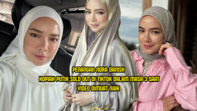 Penangan Nora Danish, Kopiah Putih Laris Dalam Sekelip Mata