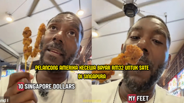 Pelancong AS Kecewa Bayar RM32 Untuk Sate Di Singapura, Banding Malaysia Lebih Berbaloi