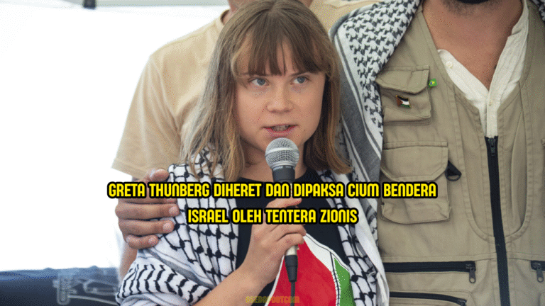 Greta Thunberg Diheret & Dipaksa Cium Bendera Israel