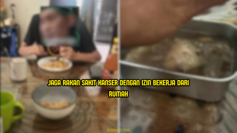 Lelaki Sanggup WFH Untuk Jaga Rakan Hidap Kanser