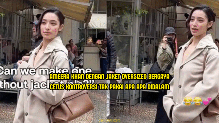 Ameera Khan Cetus Kontroversi Lepas Akui Tak Pakai Apa-Apa Dalam Jaket