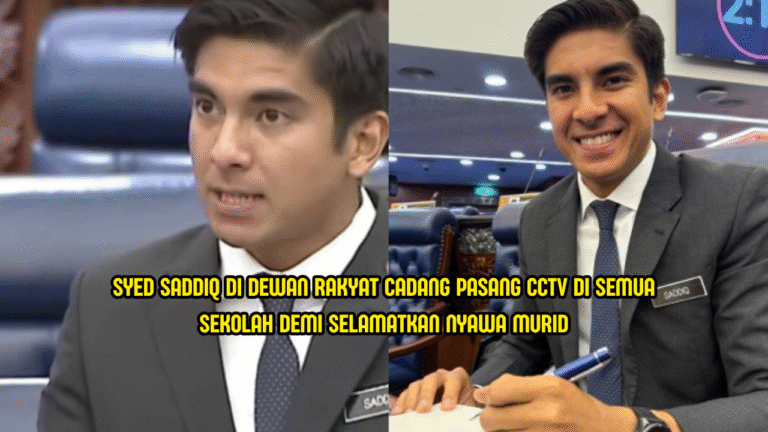 Syed Saddiq Cadang CCTV Di Setiap Sekolah Bagi Tangani Jenayah Pelajar
