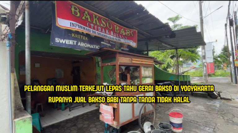 Pelanggan Muslim Terkejut Dah Lama Makan ‘Bakso Babi’, Rupanya Tak Halal Hampir 10 Tahun