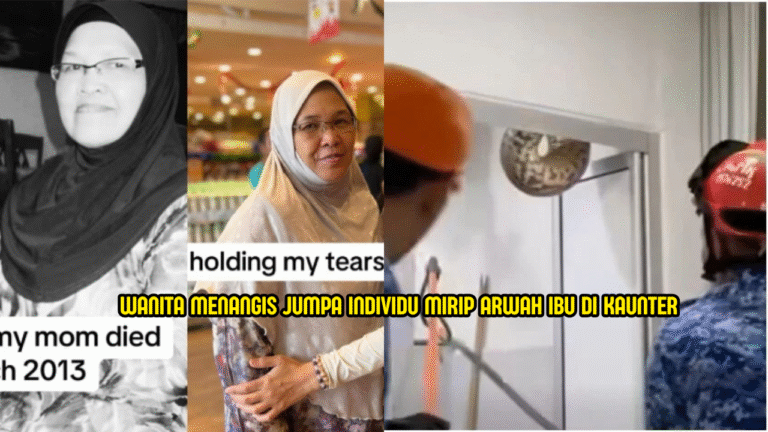 Wanita Menangis Jumpa Individu Wanita Mirip Arwah Ibu