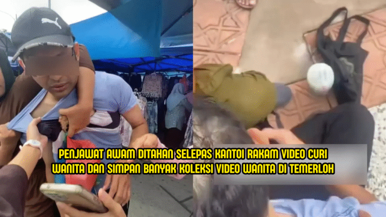 Penjawat Awam Ditahan Rakaman Video Curi Wanita Di Temerloh