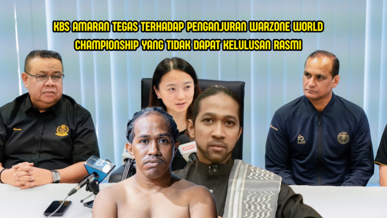 KBS Sedia Ambil Tindakan Jika Warzone World Championship Diteruskan