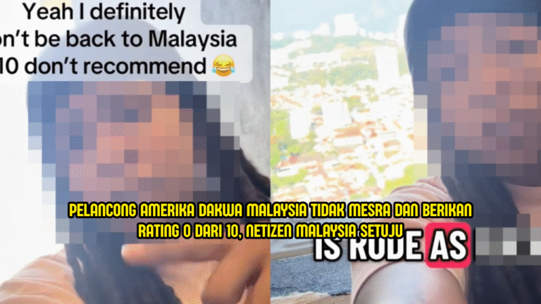Wanita Amerika Beri Rating 0 Dari 10 Untuk Malaysia, Dakwa Hospitaliti Buruk