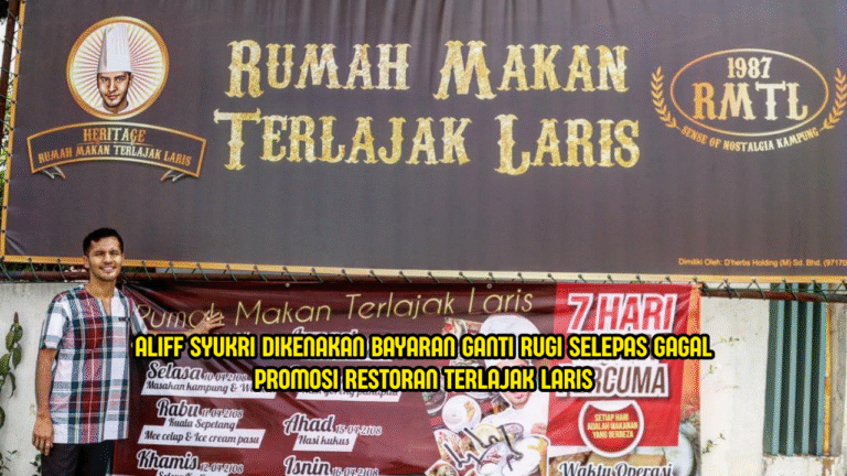 Aliff Syukri Diperintah Bayar RM10,000 Selepas Gagal Promosi Restoran