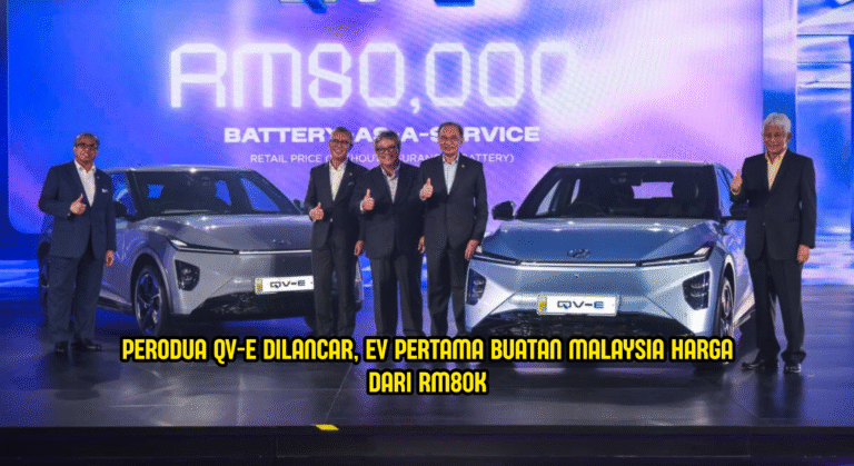 PERODUA QV-E EV PERTAMA BUATAN MALAYSIA DILANCARKAN