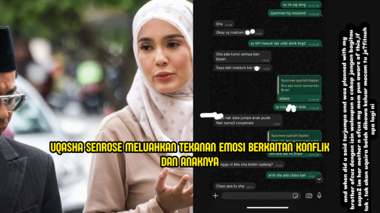 Uqasha Senrose Dedah Tekanan Emosi Bila Anak Dijadikan ‘Peluru’ Dalam Konflik
