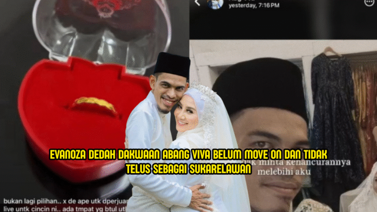 Evanoza Dakwa Abang Viva Belum Move On Dan Tidak Telus Sebagai Sukarelawan
