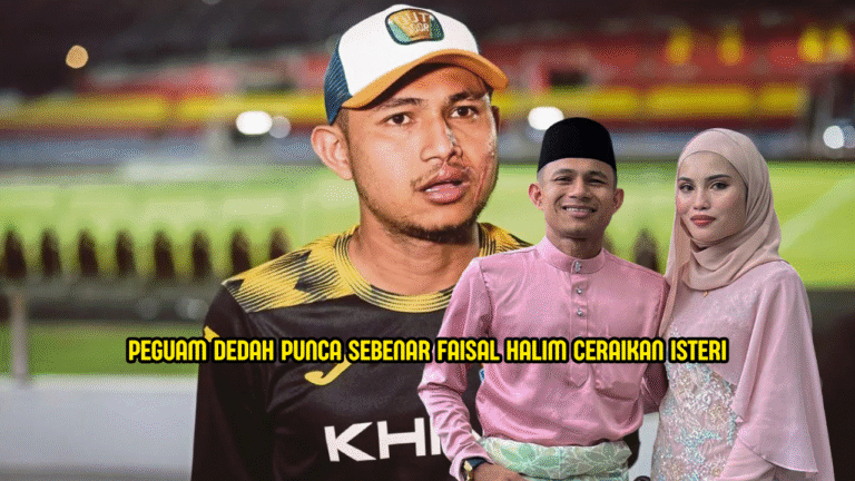 Penat Dituduh Curang Punca Sebenar Faisal Halim Ceraikan Isteri 