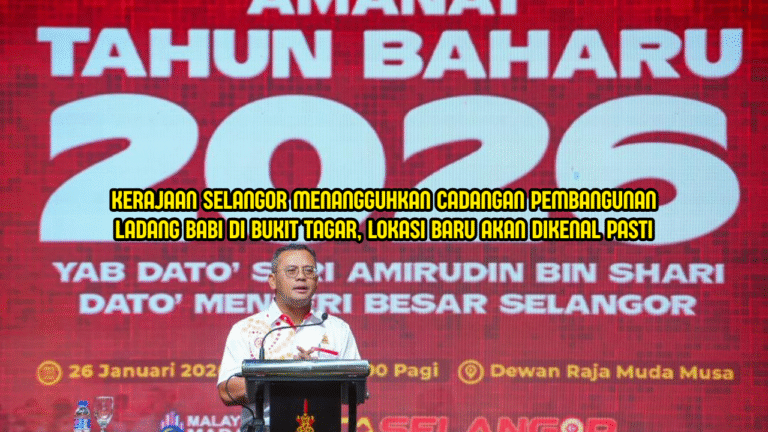 Ternak Babi: Selangor Batal Sementara Projek Bukit Tagar, Cari Lokasi Baharu