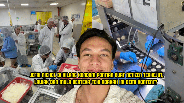 Jefri Nichol ‘Kerja’ Kilang Kondom Di Johor, Netizen Terhibur & Tergelak Besar