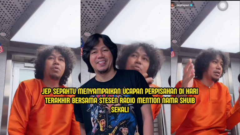 Ucapan Jep Sepahtu Sebut Nama Shuib Buat Netizen Sebak