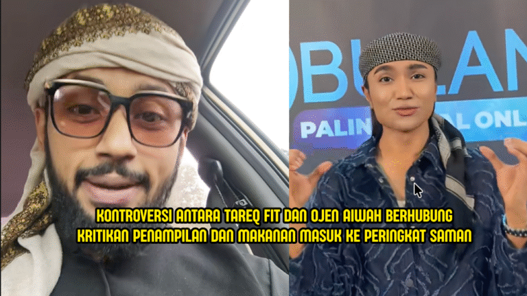 Tareq Fit Tak Gentar Disaman, Isu Ojen Aiwah Jadi Perang Terbuka
