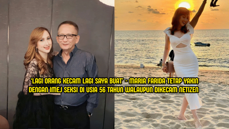 “Lagi Orang Kecam, Lagi Saya Buat” – Maria Farida Tak Kisah Imej Seksi, Asal Suami Okey