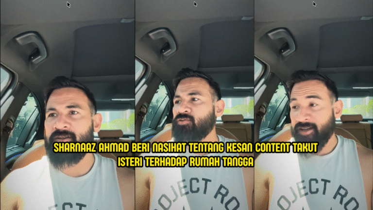 “Hang Tak Sedar Ke Dunia Nyata Pun Terbawa-Bawa” – Sharnaaz Ahmad Tegur Trend Content ‘Takut Bini’