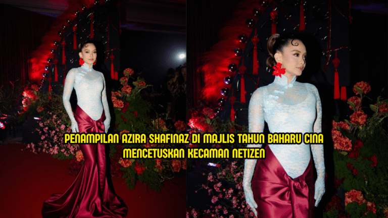 Busana Ketat Undang Kritikan, Penampilan Azira Shafinaz Jadi Bualan